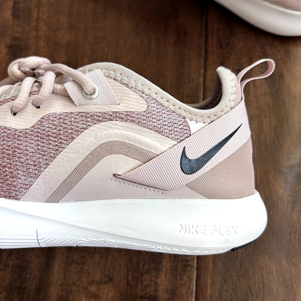 NIKE WOMENS SIZE 8 FLEX TRAINER 9 STONE MAUVE SNEAKERS AQ7491-200 - Picture 3 of 6